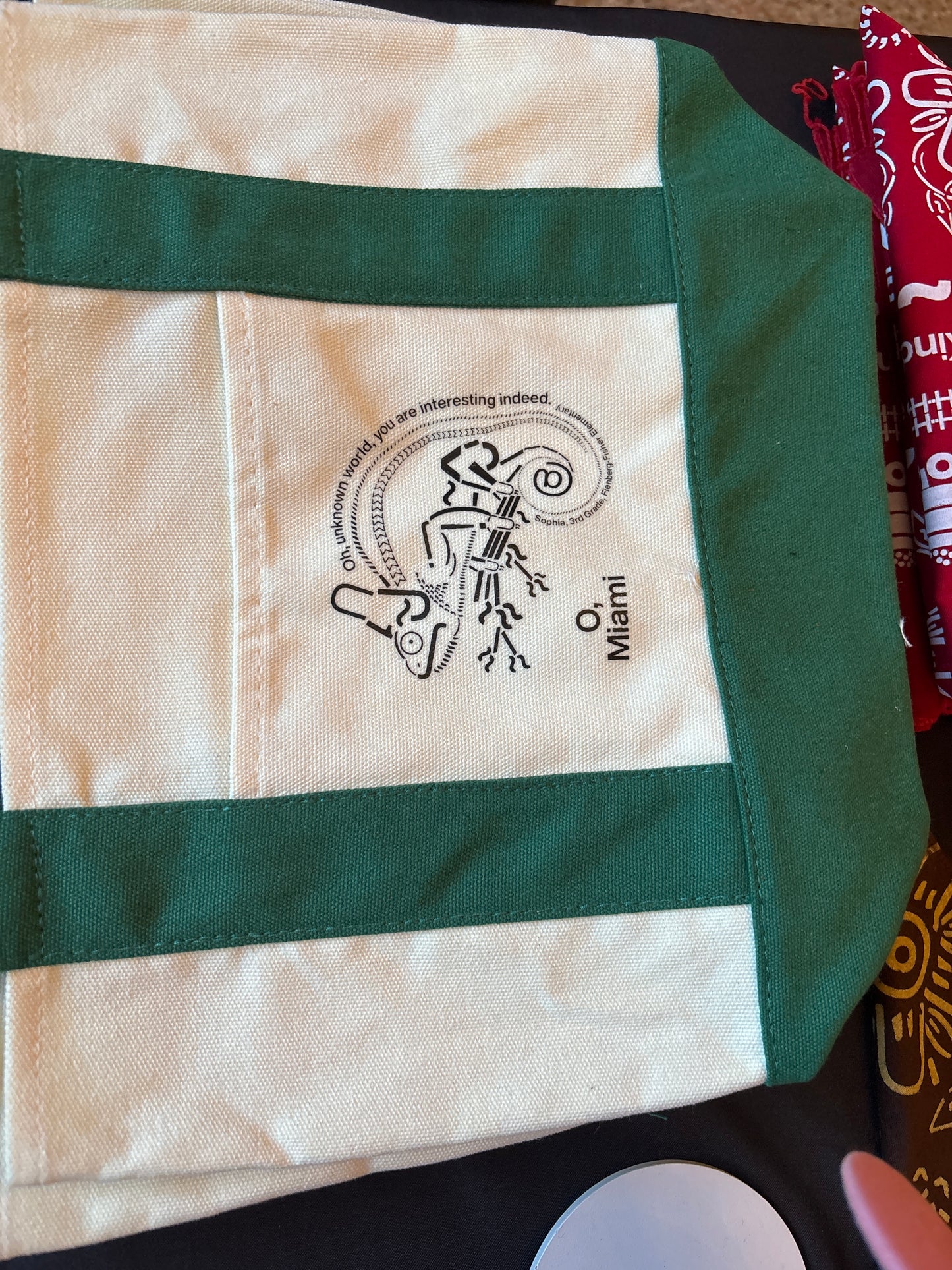 2026 fest tote chameleon