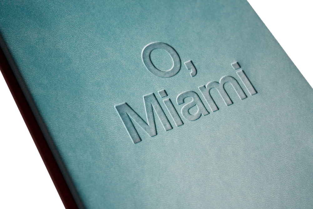 Blank O, Miami Notebook